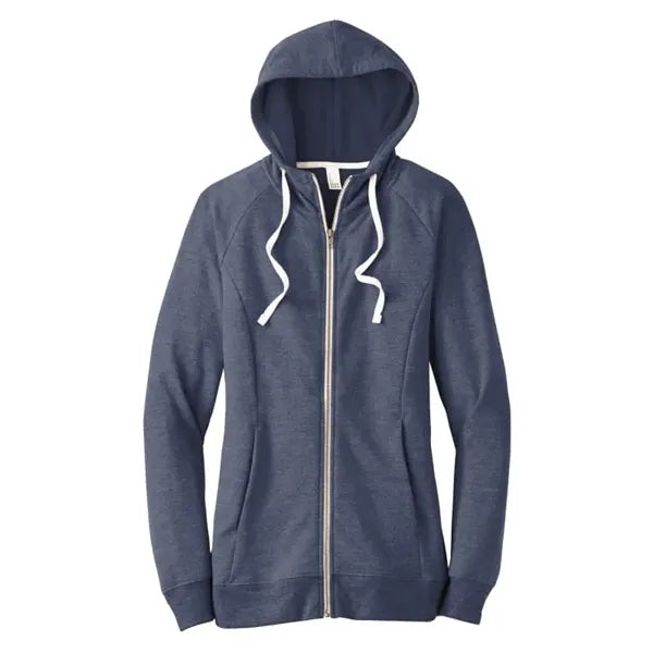 District Women's Perfect Tri French Terry Full-Zip Hoodie.