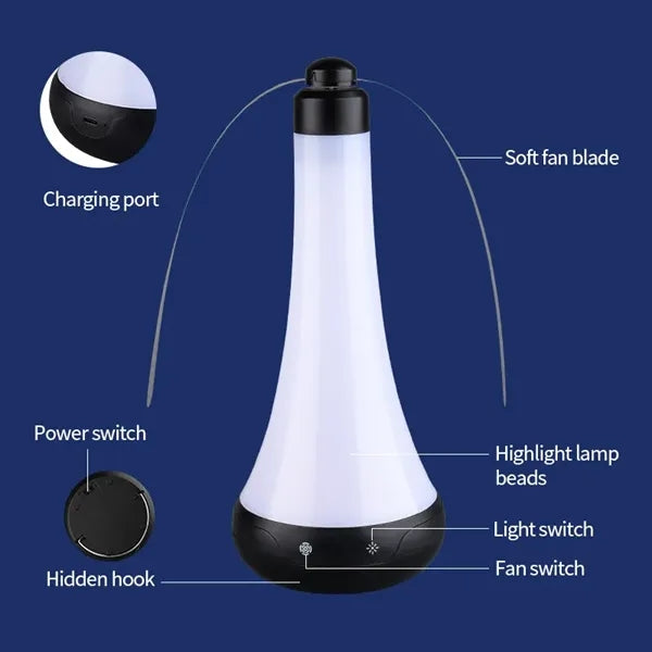 Multi-Functional Fly Repellent Fan