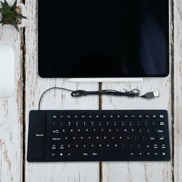 Silicone Keyboard Waterproof Dustproof USB Portable Design