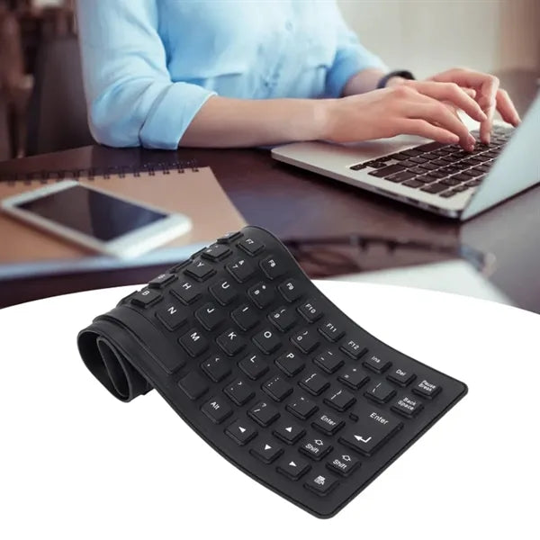 Silicone Keyboard Waterproof Dustproof USB Portable Design