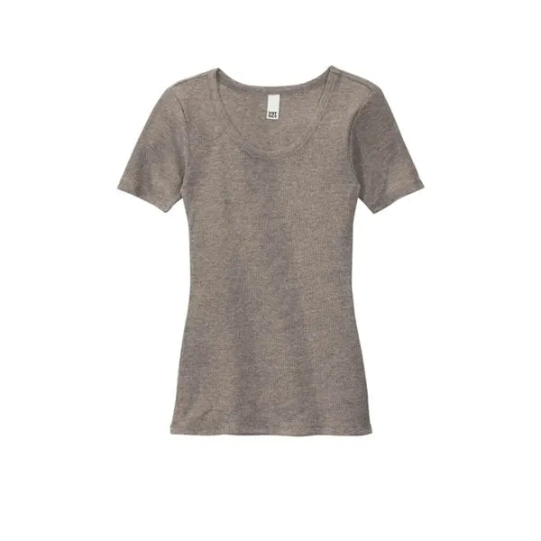 District Women's V.I.T. Rib Scoop Neck Tee