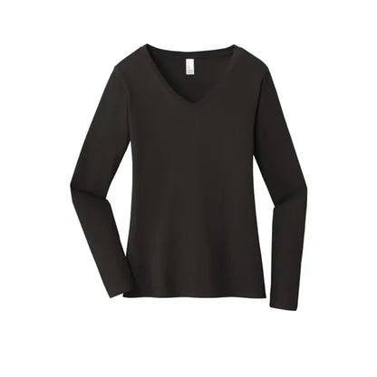 District Women's Very Important Tee Long Sleeve V-Neck.