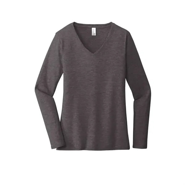 District Women's Very Important Tee Long Sleeve V-Neck.