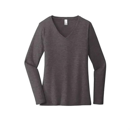 District Women's Very Important Tee Long Sleeve V-Neck.
