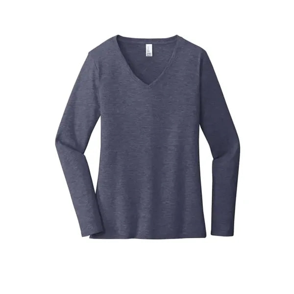 District Women's Very Important Tee Long Sleeve V-Neck.