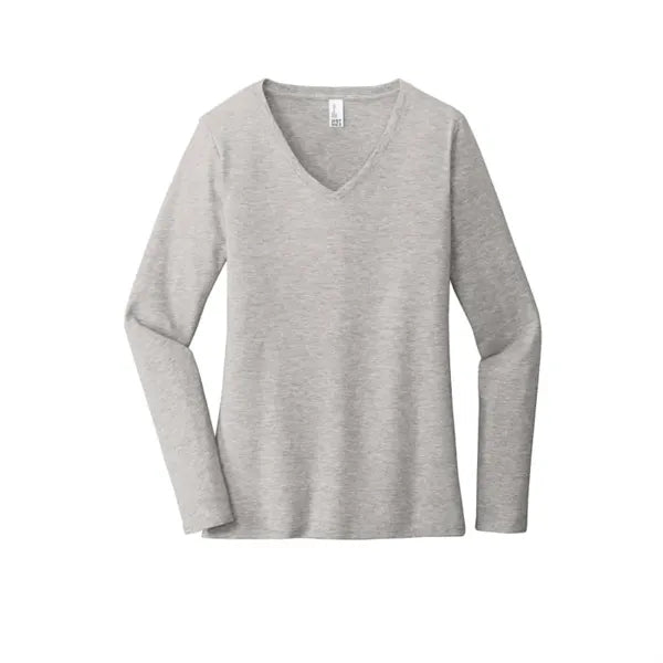 District Women's Very Important Tee Long Sleeve V-Neck.