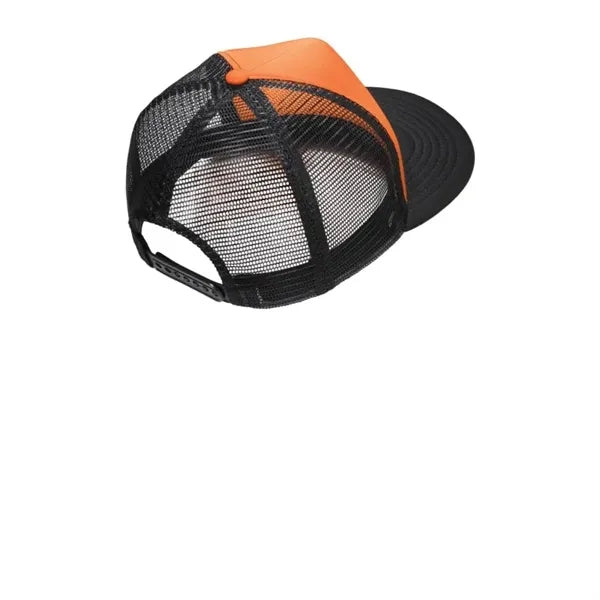 District Flat Bill Snapback Trucker Cap.