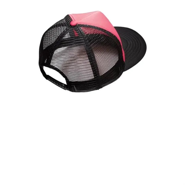 District Flat Bill Snapback Trucker Cap.