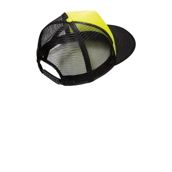 District Flat Bill Snapback Trucker Cap.