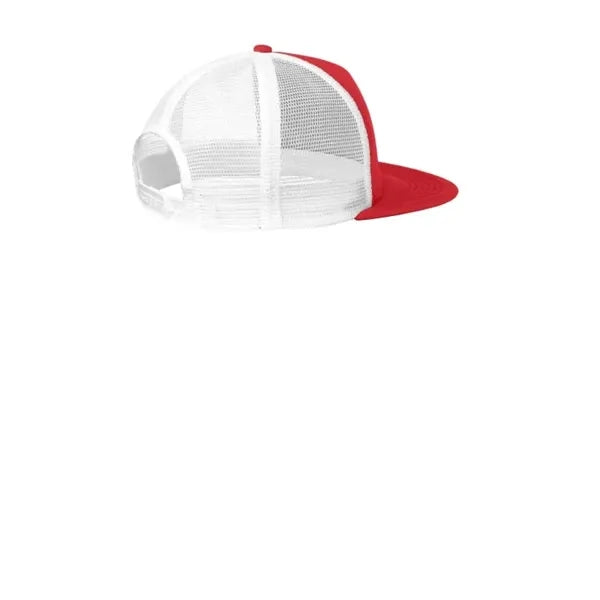 District Flat Bill Snapback Trucker Cap.