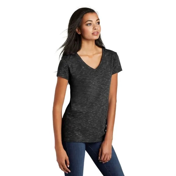 District Women's Medal V-Neck Tee.