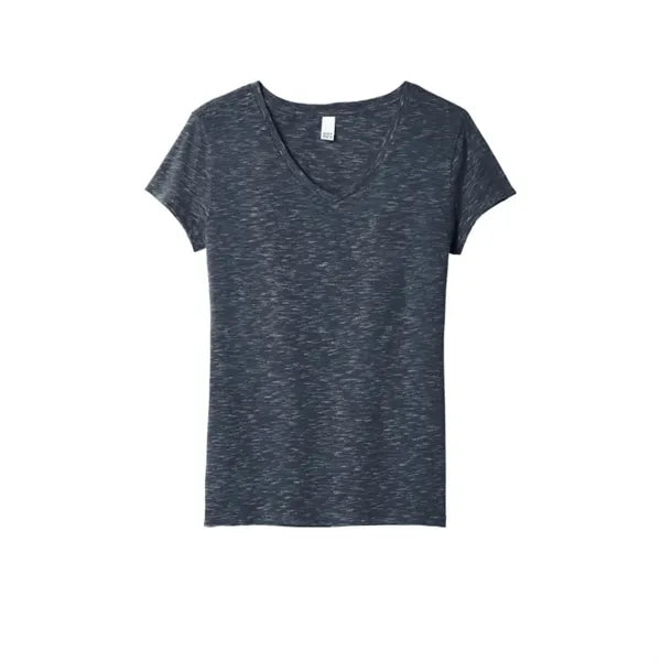District Women's Medal V-Neck Tee.