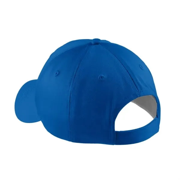 Port & Company Five-Panel Twill Cap.