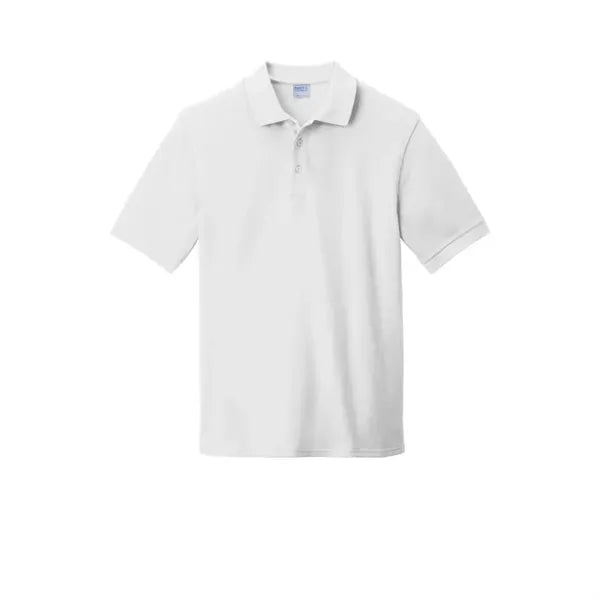 Port & Company Combed Ring Spun Pique Polo.