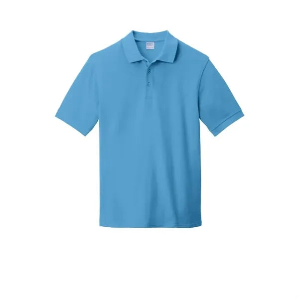 Port & Company Combed Ring Spun Pique Polo.