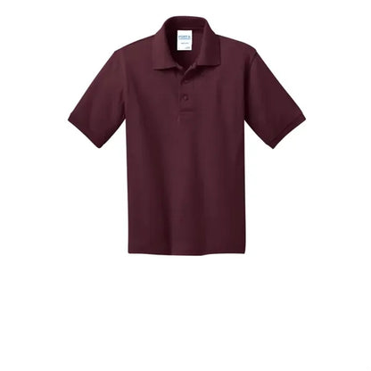 Port & Company Youth Core Blend Jersey Knit Polo.