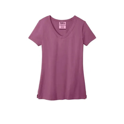 Port & Company Women's Beach Wash Garment-Dyed V-Neck Tee
