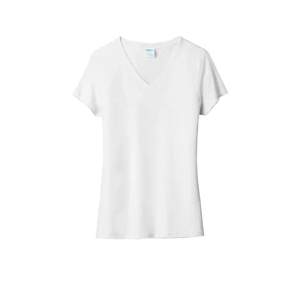 Port & Company Women's Tri-Blend V-Neck Tee.