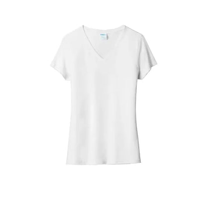 Port & Company Women's Tri-Blend V-Neck Tee.