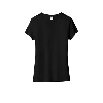 Port & Company Women's Tri-Blend V-Neck Tee.