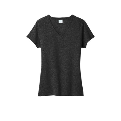 Port & Company Women's Tri-Blend V-Neck Tee.