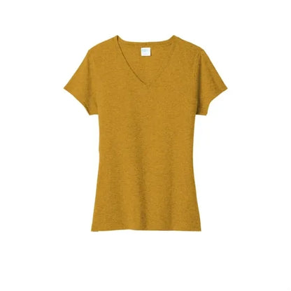 Port & Company Women's Tri-Blend V-Neck Tee.