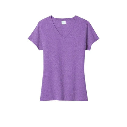 Port & Company Women's Tri-Blend V-Neck Tee.