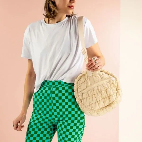 HOLDALL - CLOUD QUILTED MATERIAL