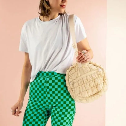 HOLDALL - CLOUD QUILTED MATERIAL