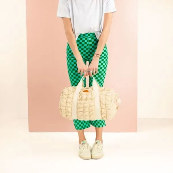 HOLDALL - CLOUD QUILTED MATERIAL