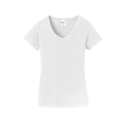 Port & Company Women's Fan Favorite V-Neck Tee.