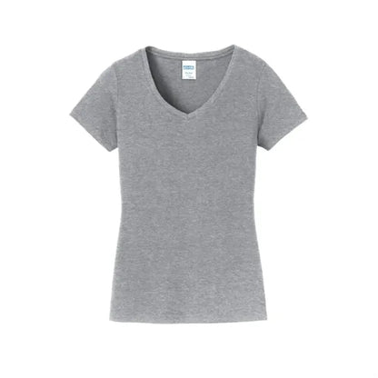 Port & Company Women's Fan Favorite V-Neck Tee.