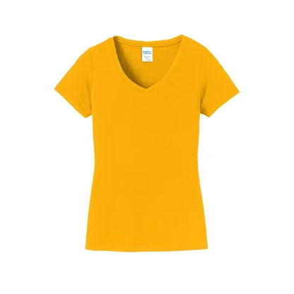 Port & Company Women's Fan Favorite V-Neck Tee.