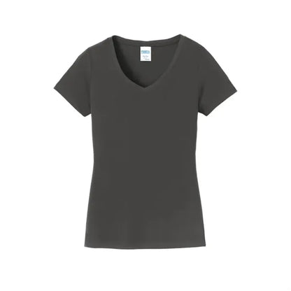 Port & Company Women's Fan Favorite V-Neck Tee.