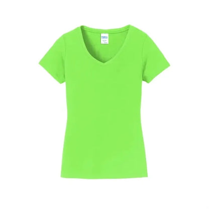 Port & Company Women's Fan Favorite V-Neck Tee.