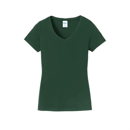 Port & Company Women's Fan Favorite V-Neck Tee.