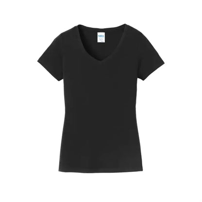 Port & Company Women's Fan Favorite V-Neck Tee.