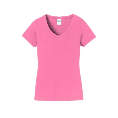 Port & Company Women's Fan Favorite V-Neck Tee.