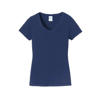 Port & Company Women's Fan Favorite V-Neck Tee.