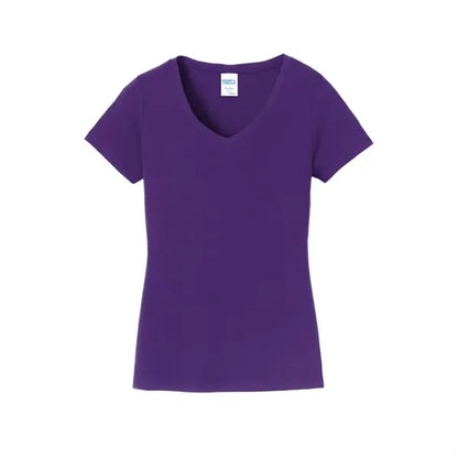 Port & Company Women's Fan Favorite V-Neck Tee.
