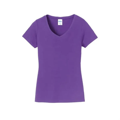 Port & Company Women's Fan Favorite V-Neck Tee.
