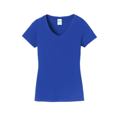Port & Company Women's Fan Favorite V-Neck Tee.