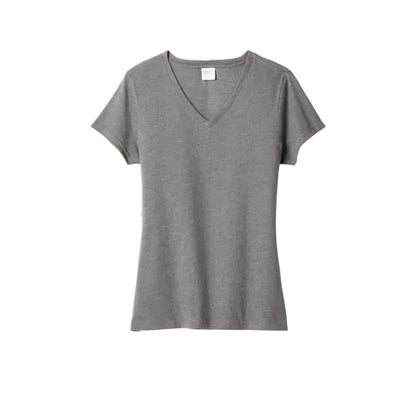 Port & Company Women's Fan Favorite Blend V-Neck Tee.