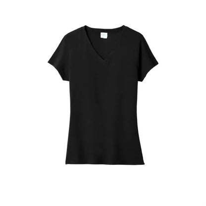 Port & Company Women's Fan Favorite Blend V-Neck Tee.
