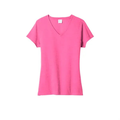 Port & Company Women's Fan Favorite Blend V-Neck Tee.
