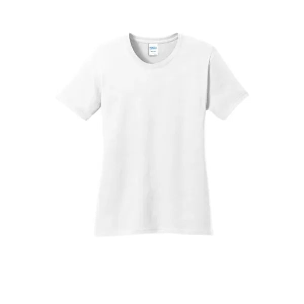 Port & Company Women's Core Cotton Tee.