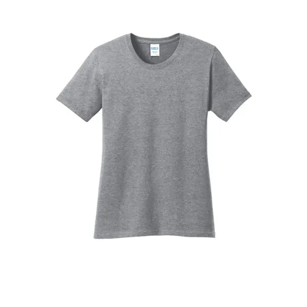 Port & Company Women's Core Cotton Tee.