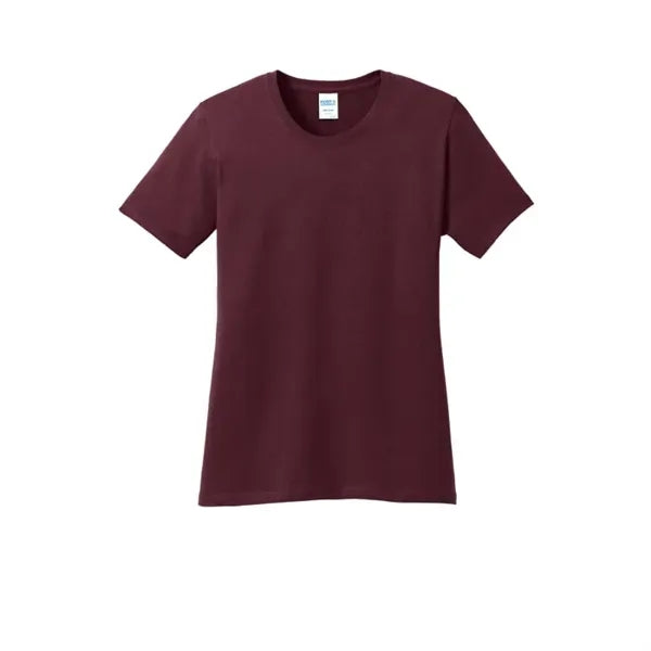 Port & Company Women's Core Cotton Tee.