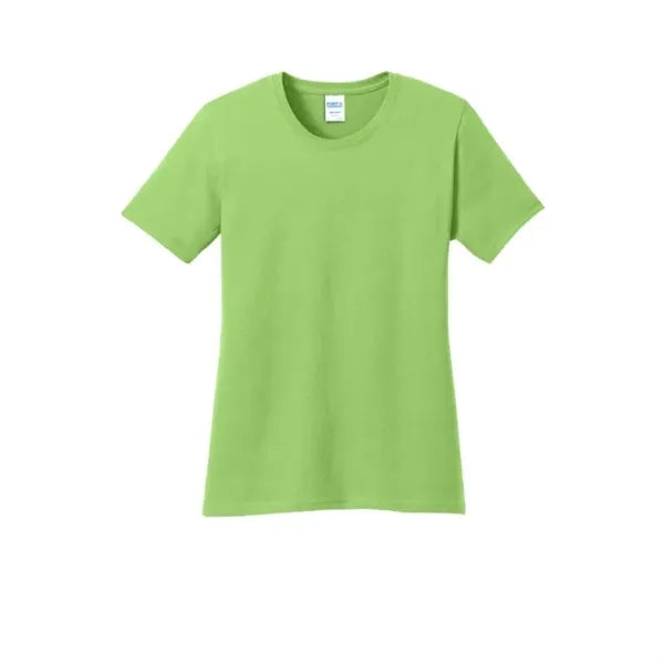 Port & Company Women's Core Cotton Tee.