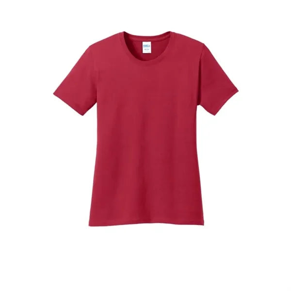 Port & Company Women's Core Cotton Tee.